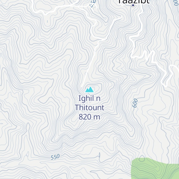 Map of Ighil n Thitount