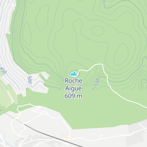Map of Roche Aigüe