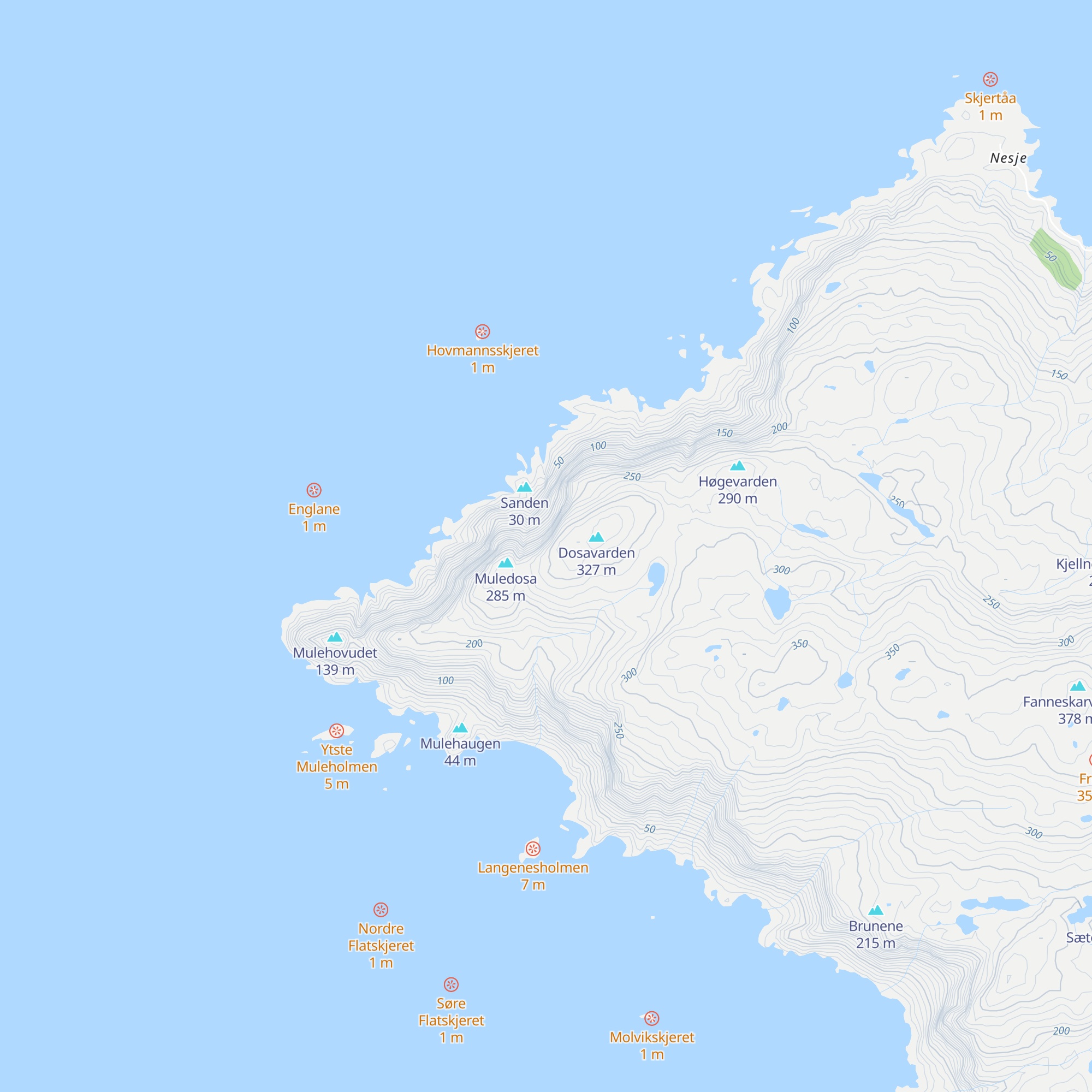 Dosabu stormjakthytte map