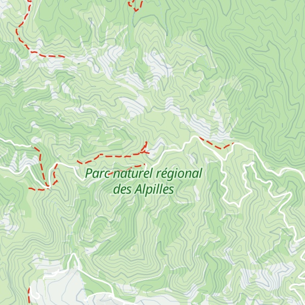 Map of Tour de guet des Baux