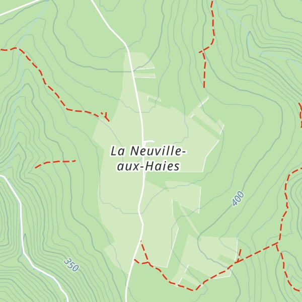 Map of Gîte "Naturoé"