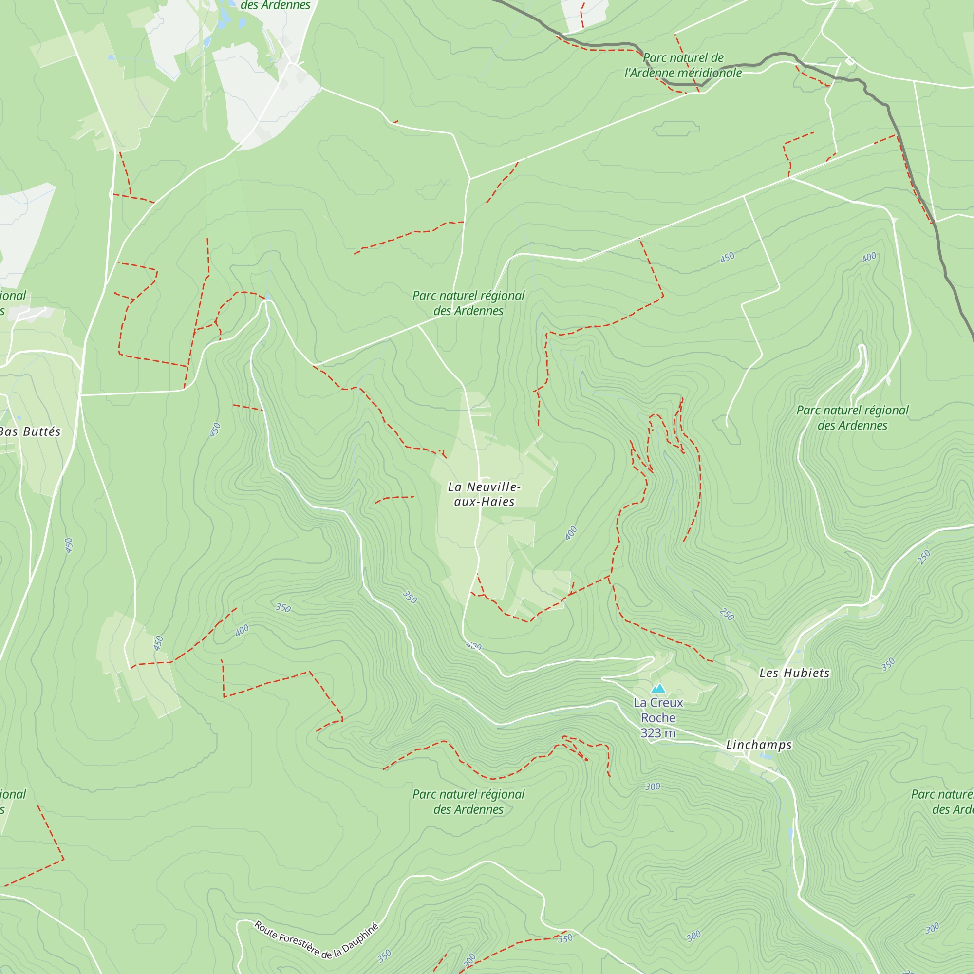 Gîte "Naturoé" map
