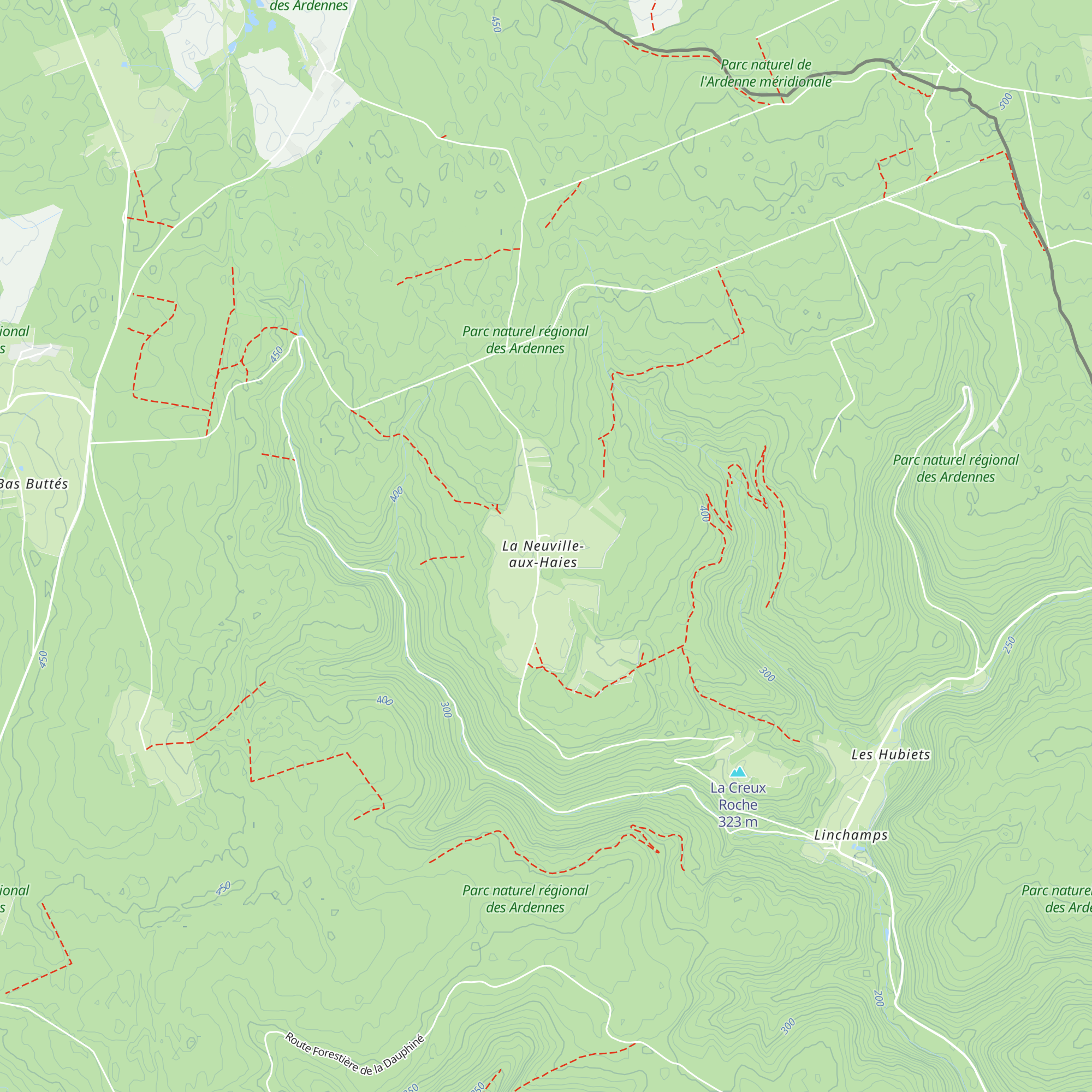 Gîte "Naturoé" map