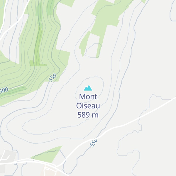 Map of Mont Oiseau