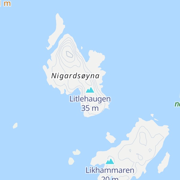 Map of Litlehaugen
