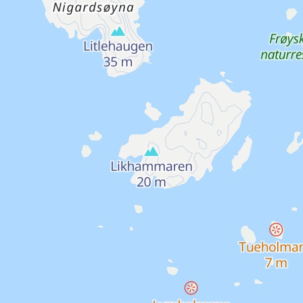 Map of Likhammaren