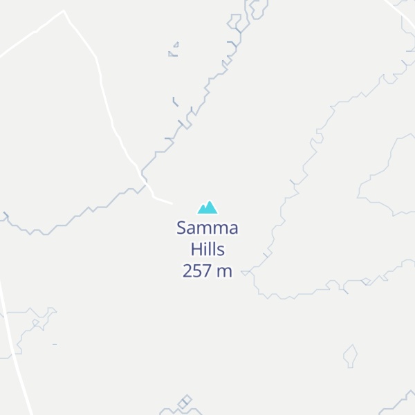 Map of Samma Hills