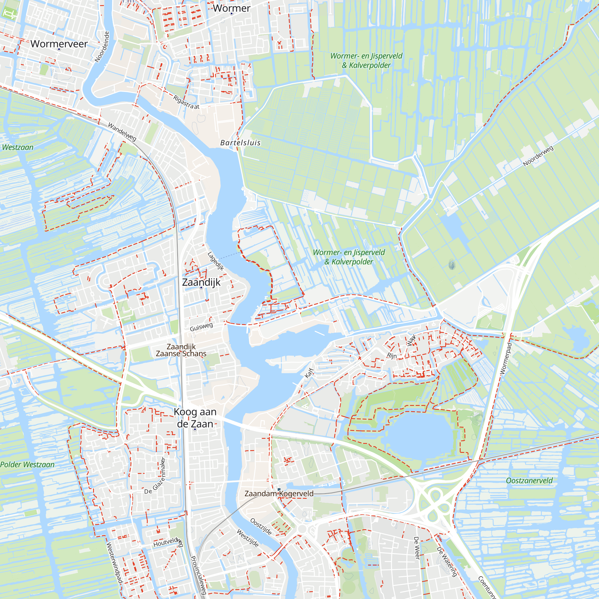 Informatiecentrum Zaanse Schans map