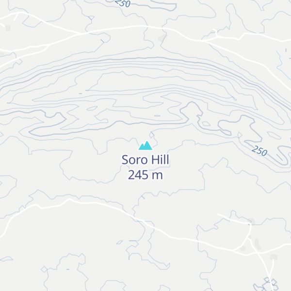 Map of Soro Hill