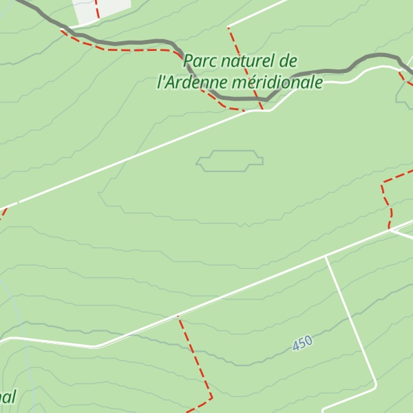 Map of Moulin de Thilay
