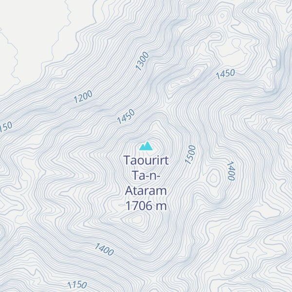 Map of Taourirt Ta-n-Ataram