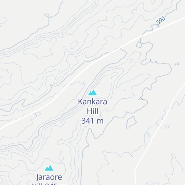 Map of Kankara Hill