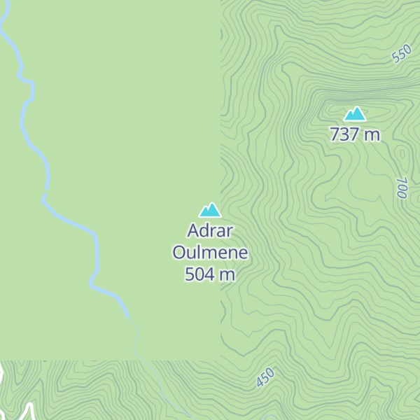 Map of Adrar Oulmene
