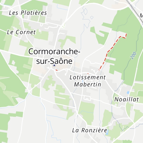 Map of Gîtes de France