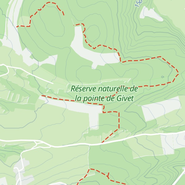 Map of Mont de Fromelennes