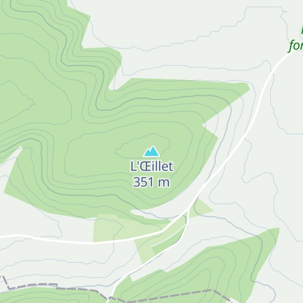 Map of L'Œillet