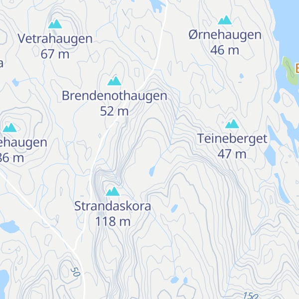 Map of Strandanova