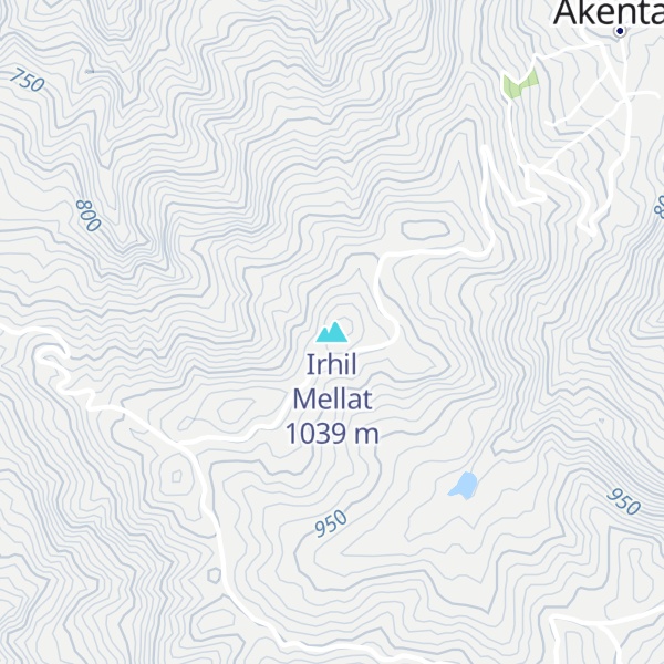 Map of Irhil Mellat