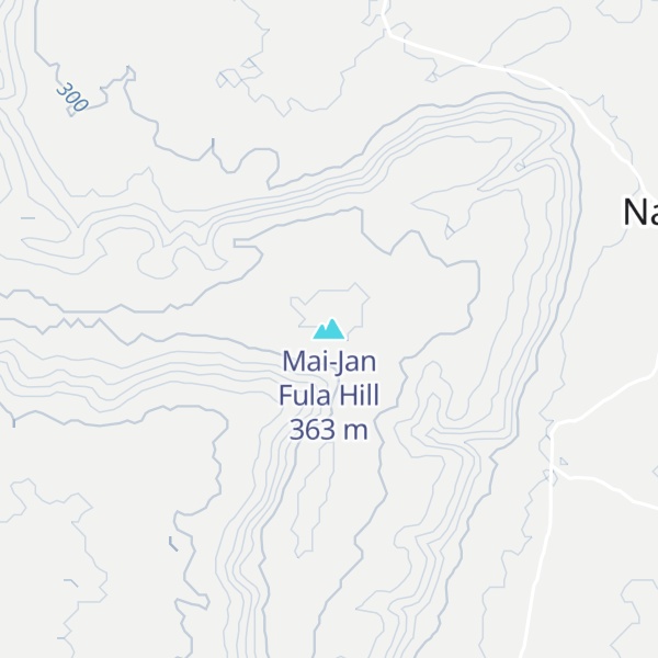 Map of Mai-Jan Fula Hill
