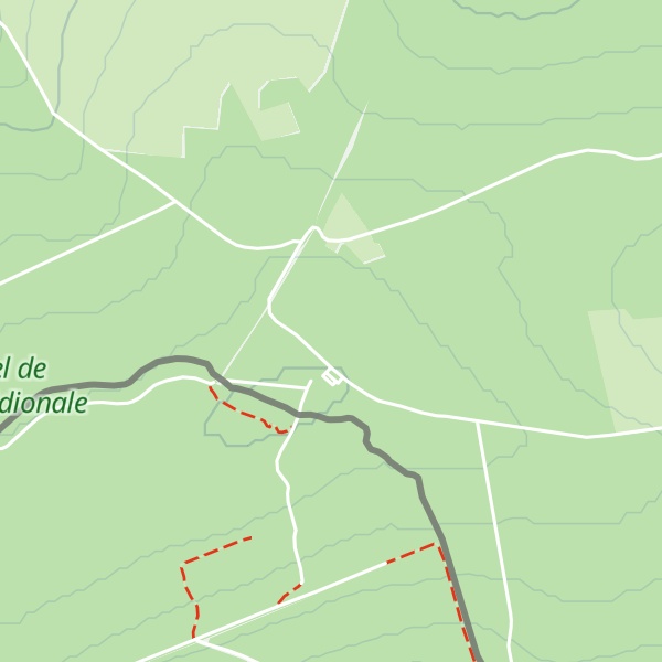 Map of Croix Scaille