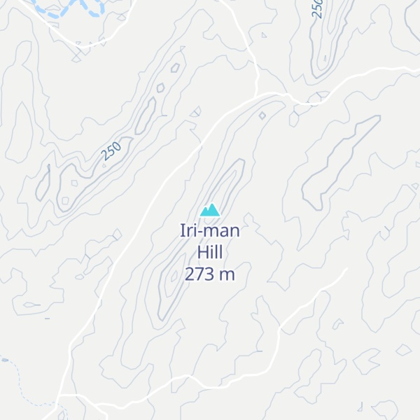 Map of Iri-man Hill