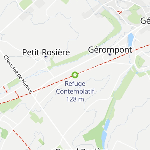 Map of Refuge Contemplatif