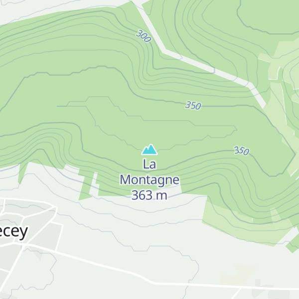 Map of La Montagne