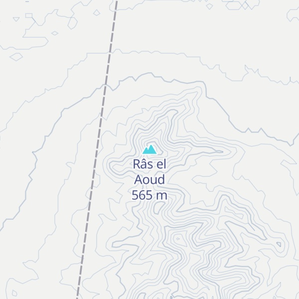Map of Râs el Aoud