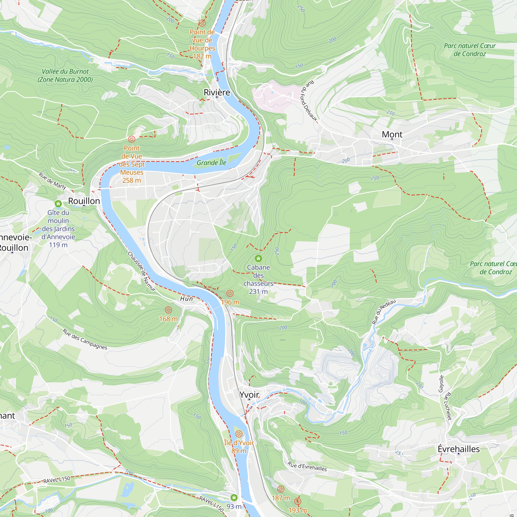 Cabane des chasseurs map