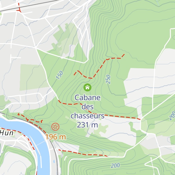 Map of Cabane des chasseurs
