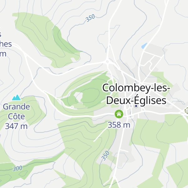 Map of La Montagne