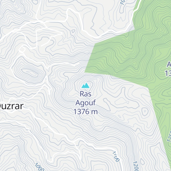 Map of Ras Agouf