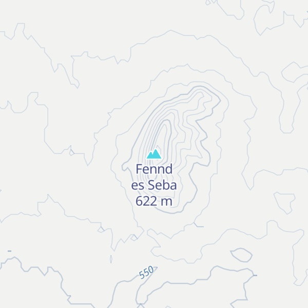 Map of Fennd es Seba
