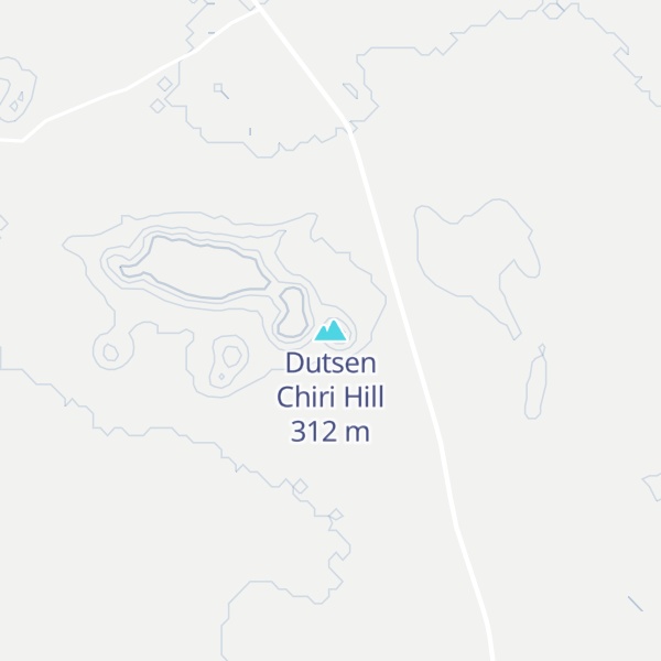 Map of Dutsen Chiri Hill
