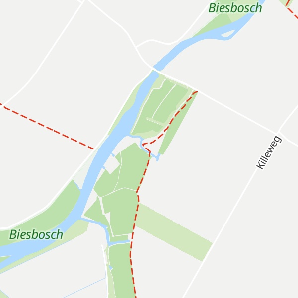 Map of Griendwerkershut
