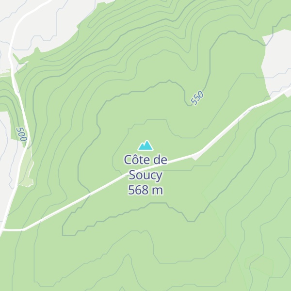 Map of Côte de Soucy