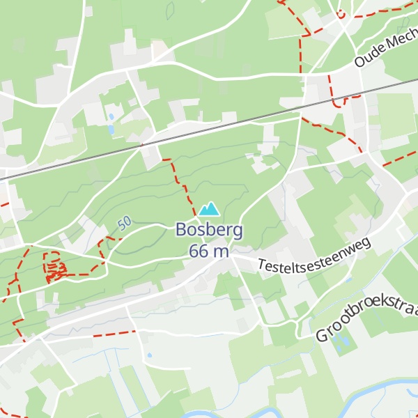 Map of Bosberg