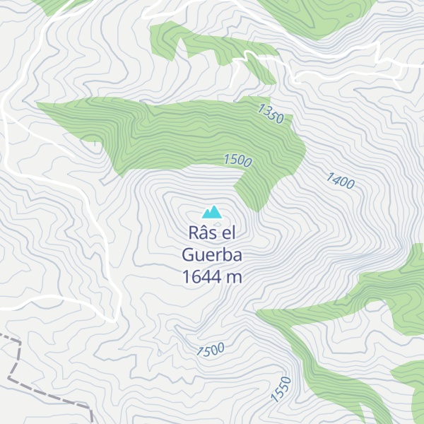 Map of Râs el Guerba