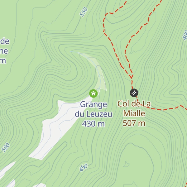 Map of Grange du Leuzeu
