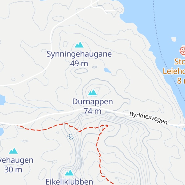 Map of Durnappen