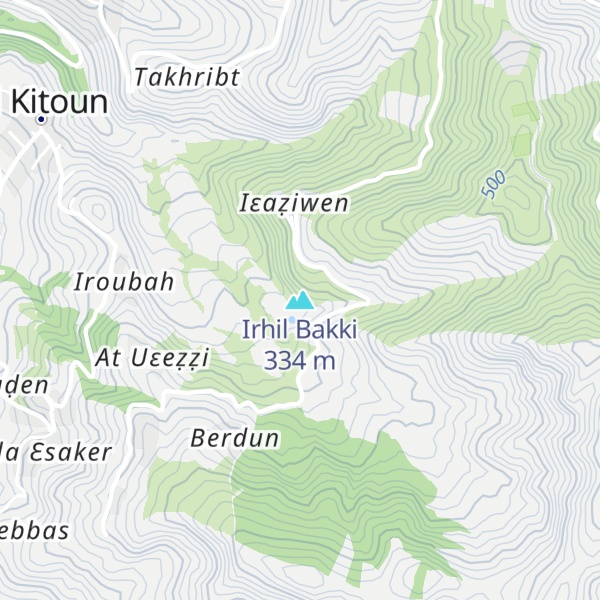 Map of Irhil Bakki