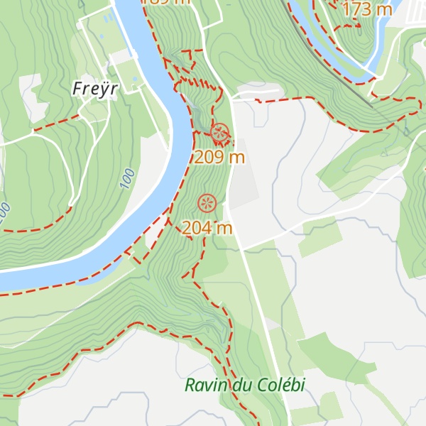 Map of Refuge Duchesne CAB