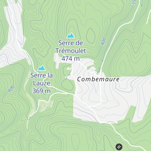 Map of Gîte Le Beylier