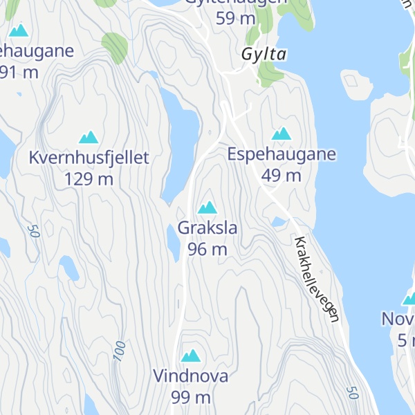 Map of Graksla