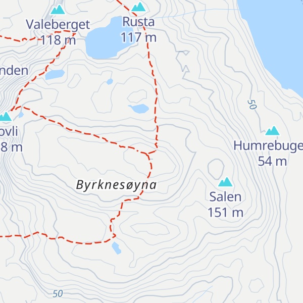 Map of Veten