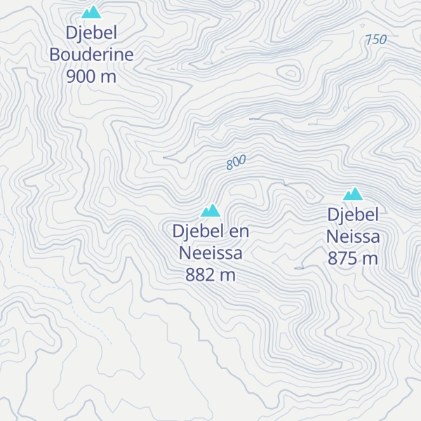 Map of Djebel en Neeissa