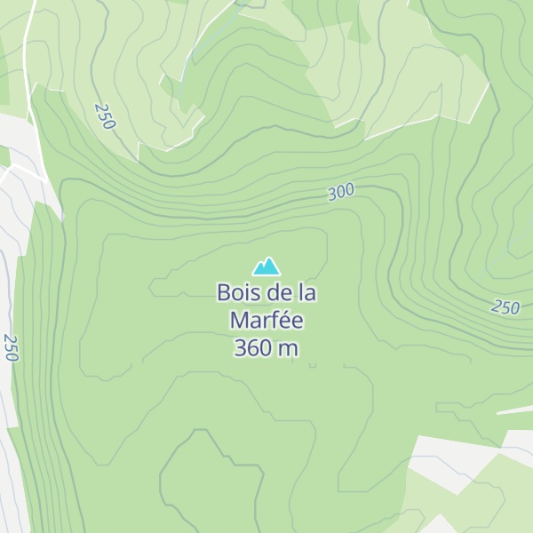 Map of Bois de la Marfée
