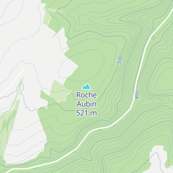 Map of Roche Aubin