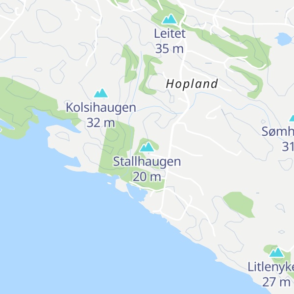 Map of Stallhaugen