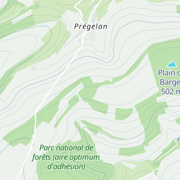 Map of Barges